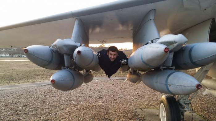 Секретное мнгозарядное оружие воздух -земля Вася - долба@б