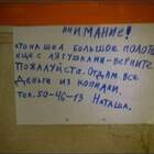 "Внимание! Потерялся ребёнок, который вернул Наташе полотенце"