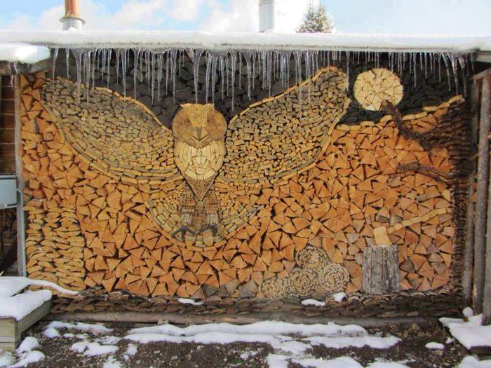 Сова - вся в дрова!