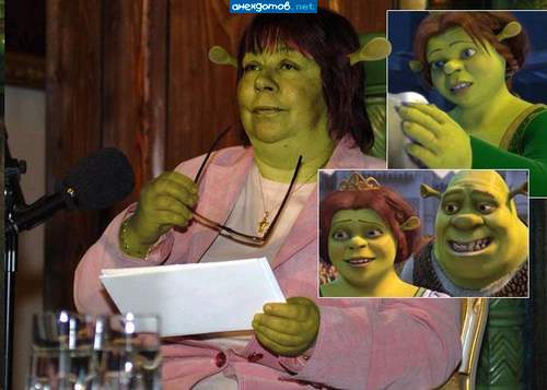 принцесса Фиона в 30 серии Шрека